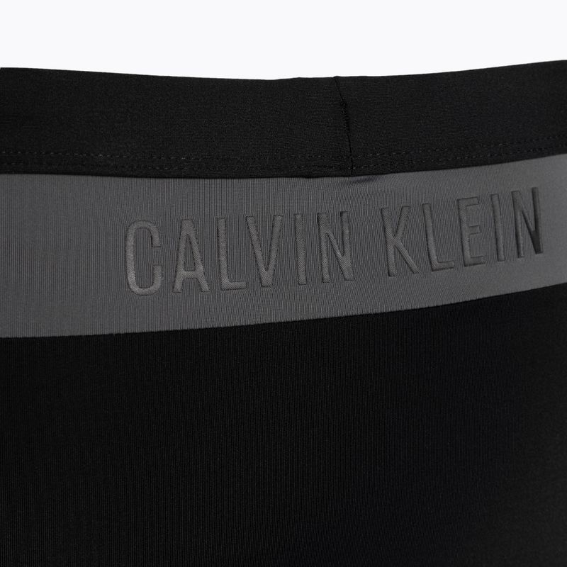 Férfi Calvin Klein Trunk úszó boxeralsó fekete 3