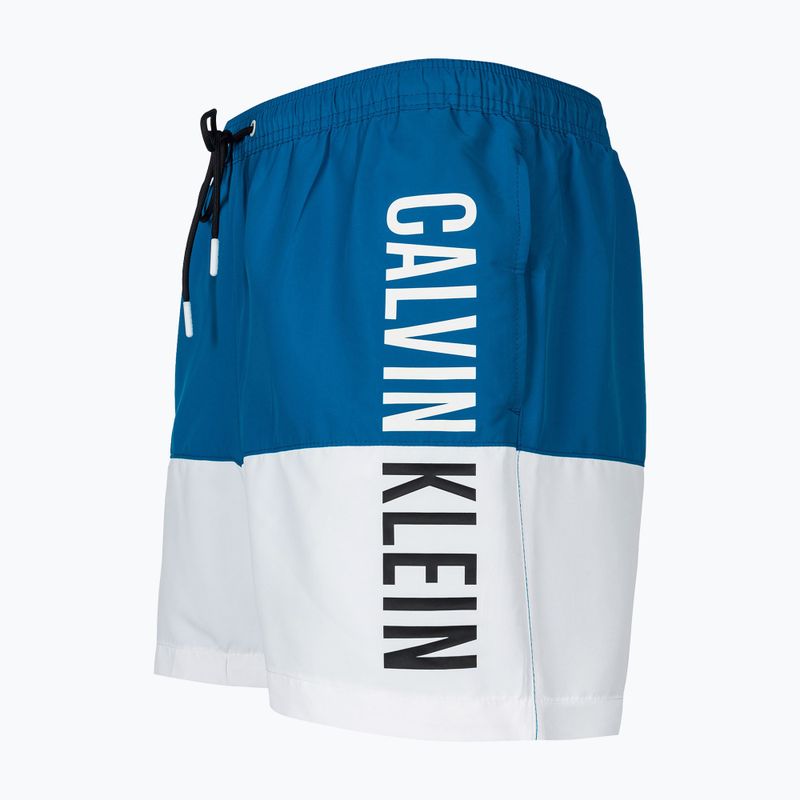 Férfi úszónadrág Calvin Klein Medium Drawstring-Block faience blue 3