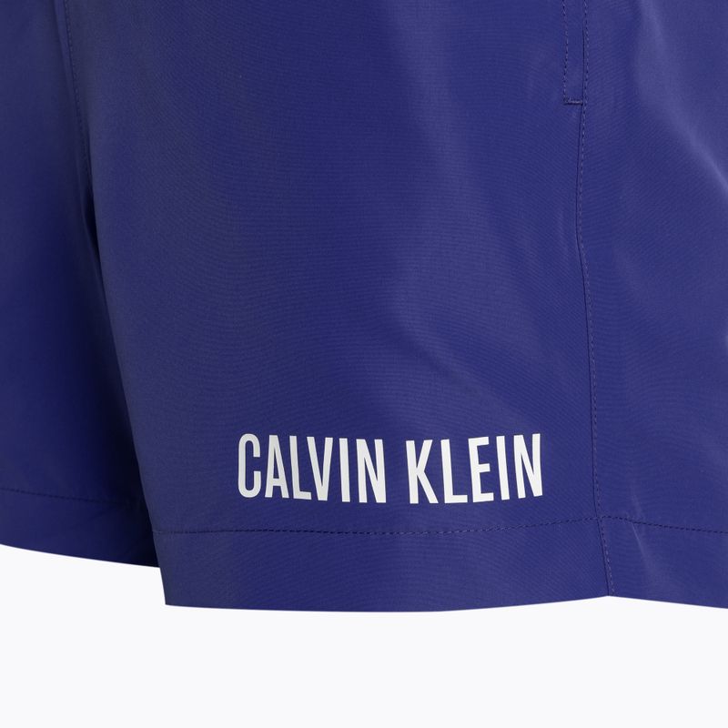 Férfi úszónadrág Calvin Klein Medium Double WB midnight lagoon 4