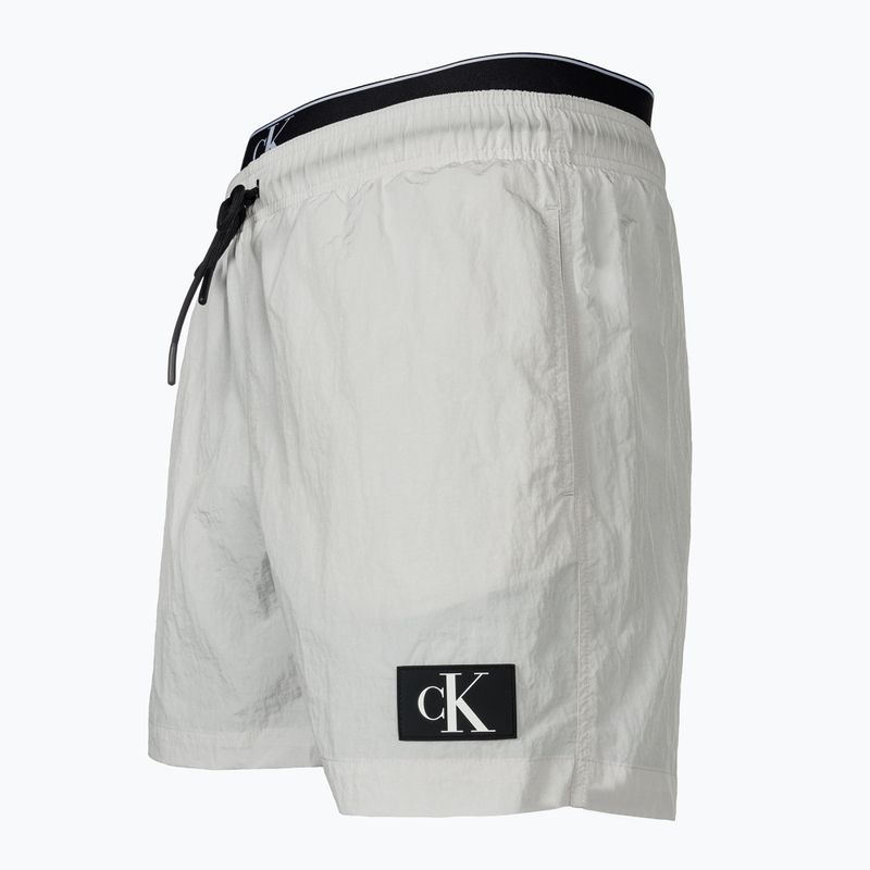 Férfi úszónadrág Calvin Klein Medium Double WB nimbus cloud 3