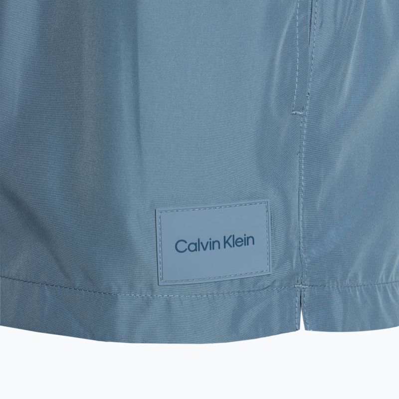 Férfi úszónadrág Calvin Klein Short Double Waistband muted cerulean 3