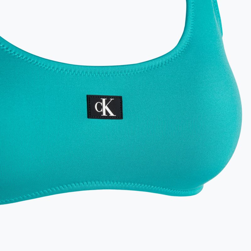 Bikini felső Calvin Klein Bralette-RP blue ocean 3
