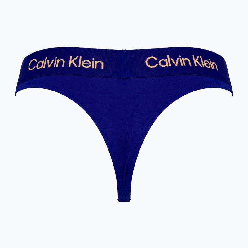 Bikini alsó  Calvin Klein Thong midnight lagoon 2