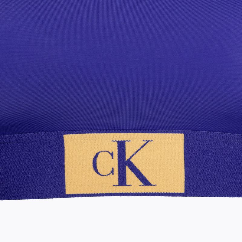 Bikini felső Calvin Klein Bralette-RP midnight lagoon 3