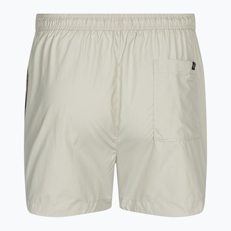 Férfi úszónadrág Calvin Klein Short Drawstring silver lining 2
