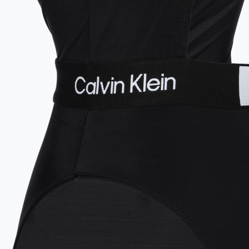 Női egyrészes fürdőruha Calvin Klein Cut Out One Piece-RP black 3