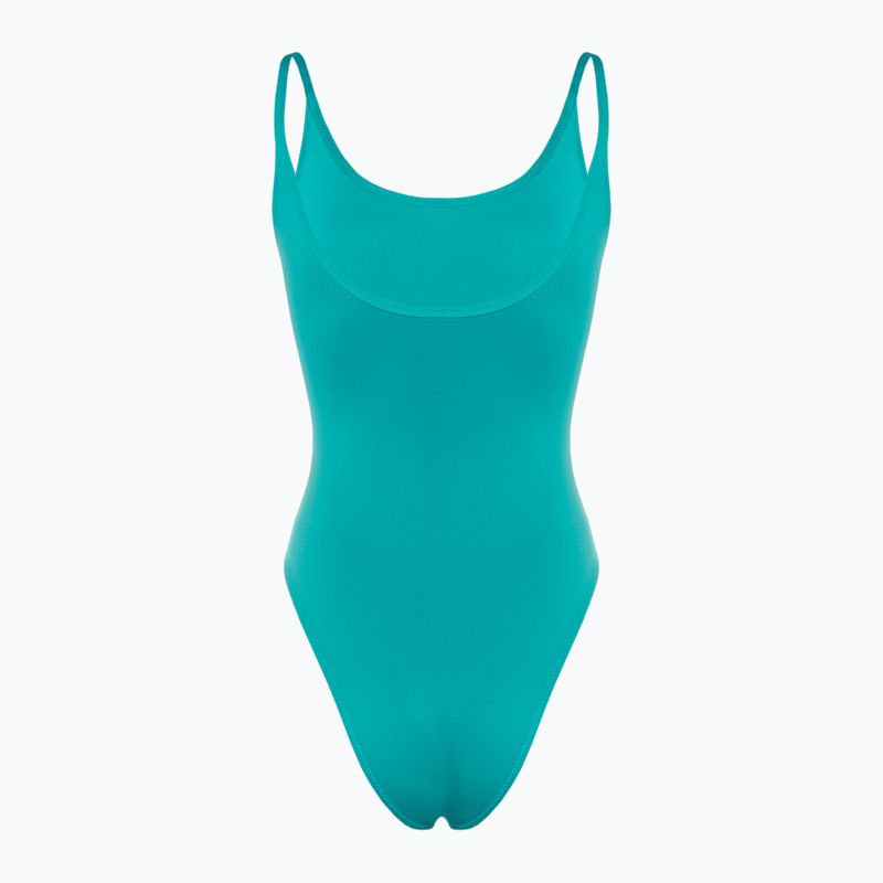 Női egyrészes fürdőruha Calvin Klein Scoop One Piece blue ocean 2