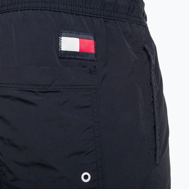 Férfi Tommy Hilfiger Sf Medium zsinóros úszónadrág kék 3