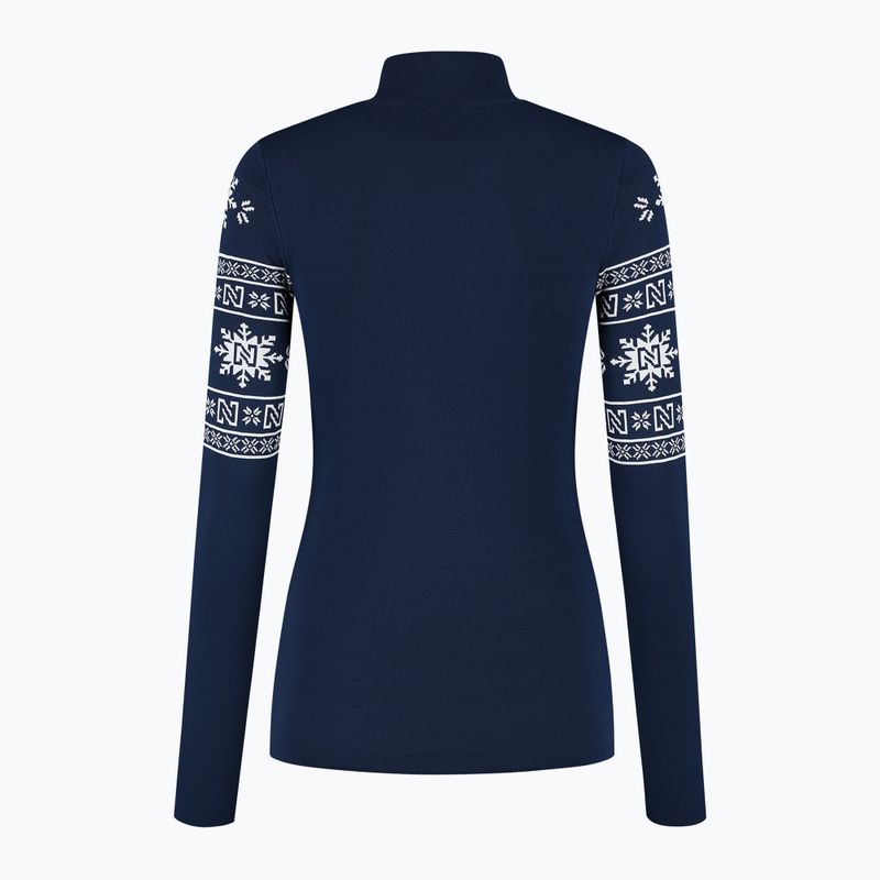 Női Nikkie Giza Giza Piste Pull Pulcsi navy színben 3