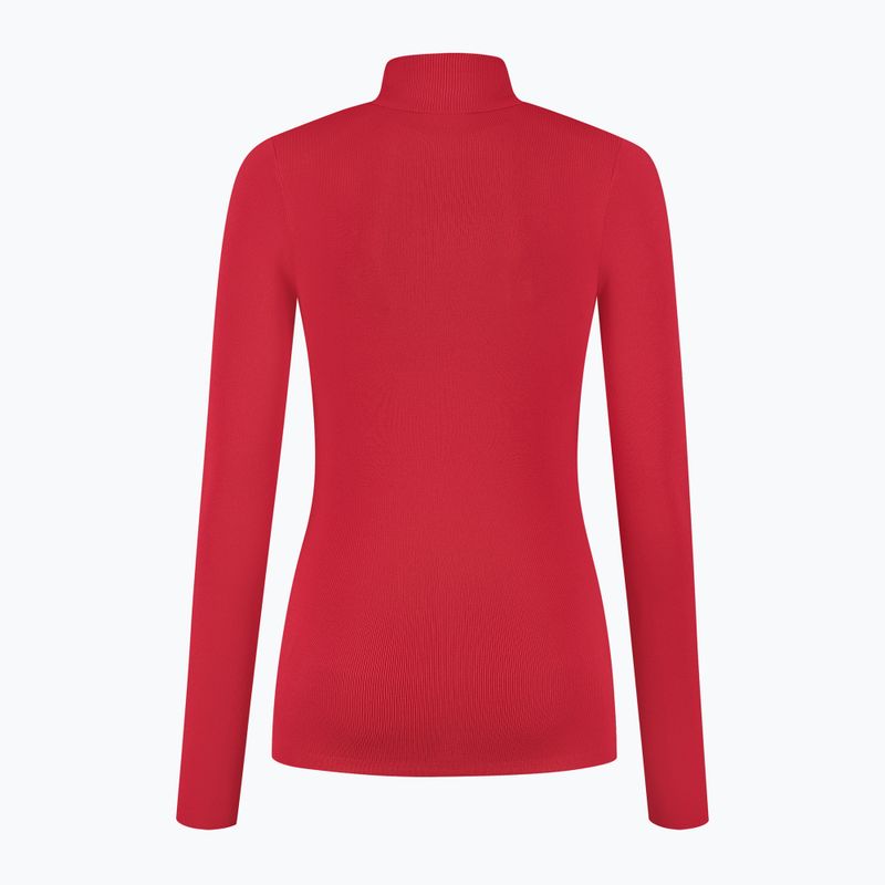 Női pulóver Nikkie Jolie Ski Turtle Neck red 2