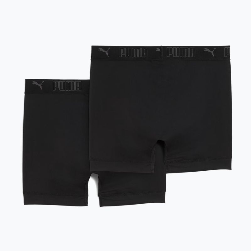 Férfi boxeralsó PUMA Sport Microfiber 2 pairs black 2