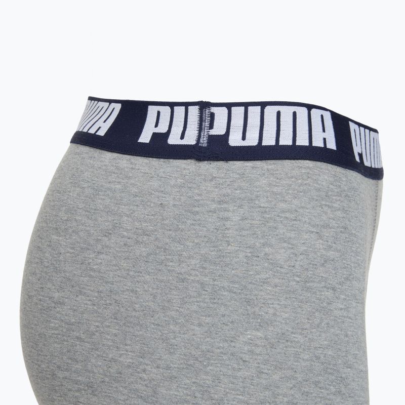 Férfi boxeralsó PUMA Everyday Basic 2 pairs navy/grey 4