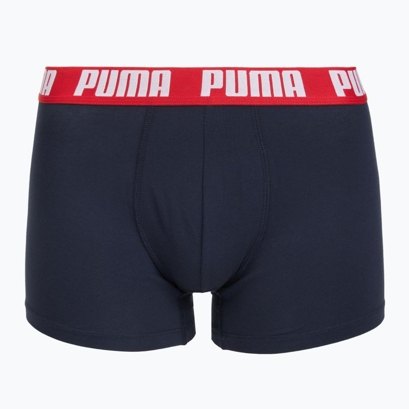 Férfi boxeralsó PUMA Everyday Basic 2 pairs navy/grey 5