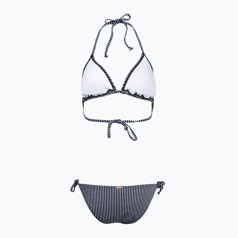 Női kétrészes fürdőruha O'Neill Capri Bondey Bikini fekete egyszerű csíkos 2