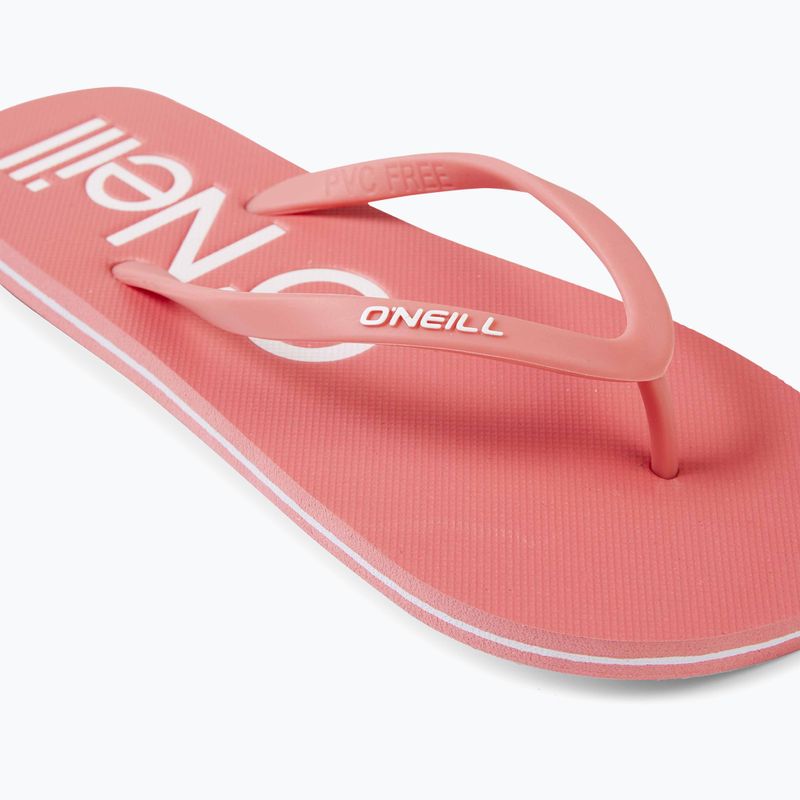 Női O'Neill Profile Logo flip flop georgia peach 3