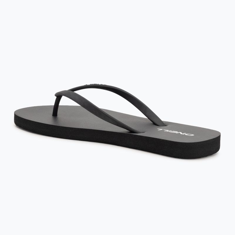 Női O'Neill Profile Small Logo flip flopok fekete out 3