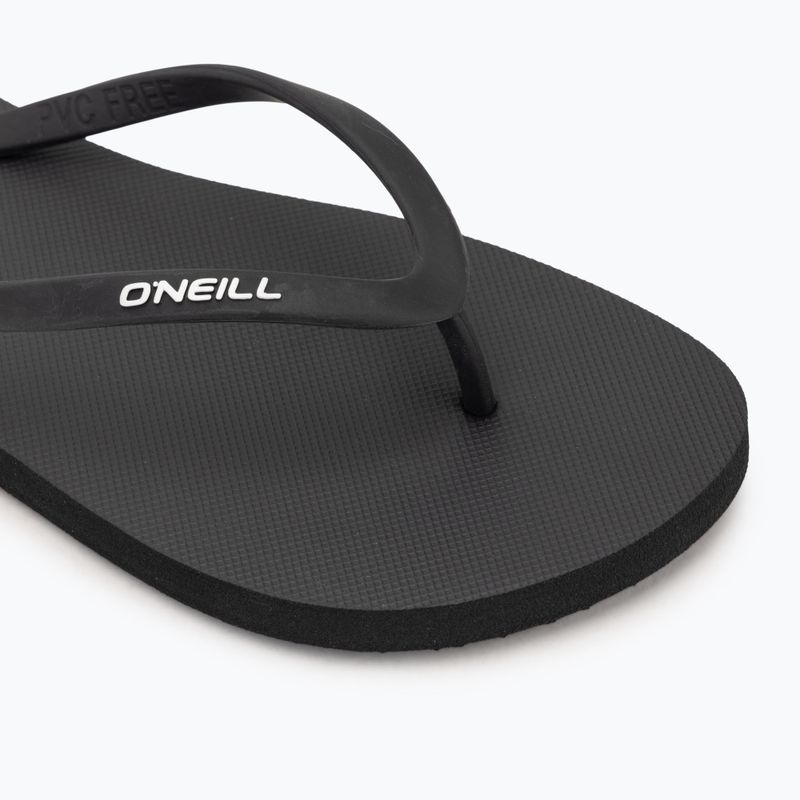 Női O'Neill Profile Small Logo flip flopok fekete out 7