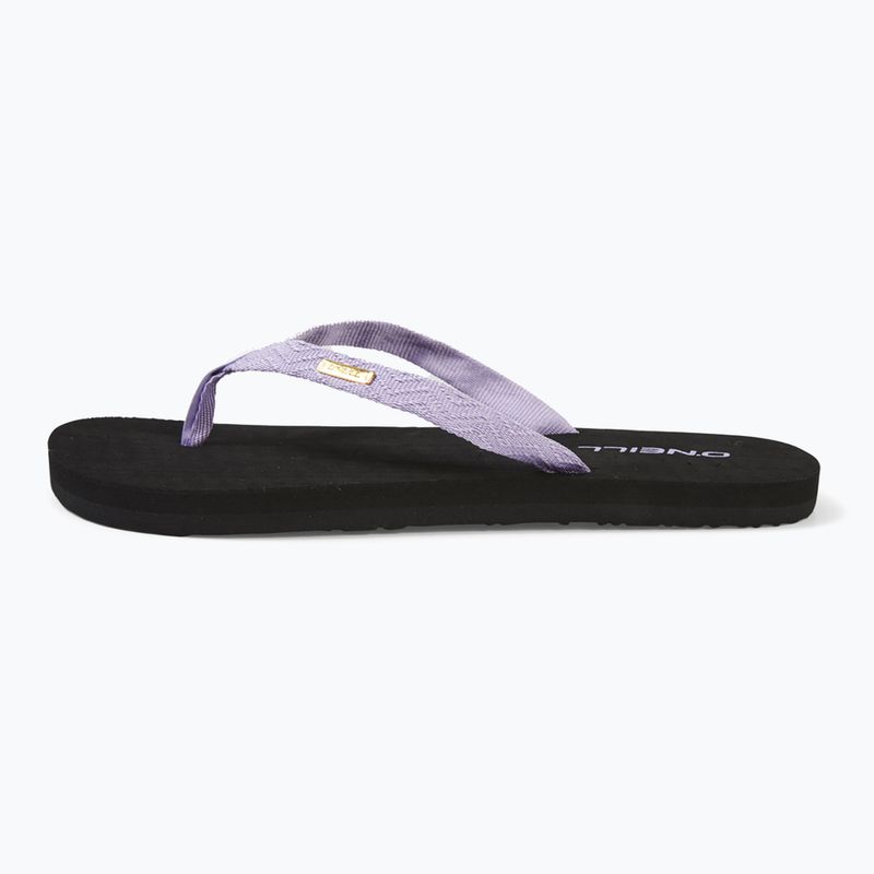 Női O'Neill Ditsy Jacquard Bloom flip flop lila rózsaszín flip flop 10