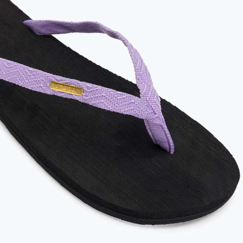 Női O'Neill Ditsy Jacquard Bloom flip flop lila rózsaszín flip flop 7