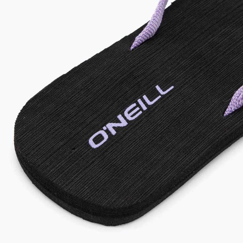 Női O'Neill Ditsy Jacquard Bloom flip flop lila rózsaszín flip flop 8