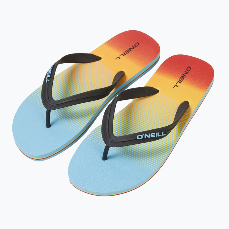 Férfi O'Neill Profile Gradient flip flopok világoskék egyszerű gradiens 9
