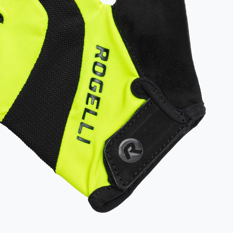 Férfi kerékpáros kesztyű Phoenix II fluor sárga 4