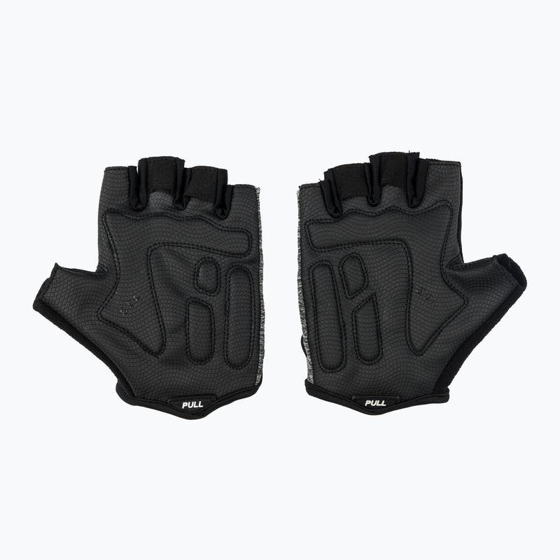 Női kerékpáros kesztyűk Rogelli Essential W black/grey 3