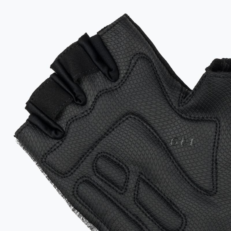 Női kerékpáros kesztyűk Rogelli Essential W black/grey 6