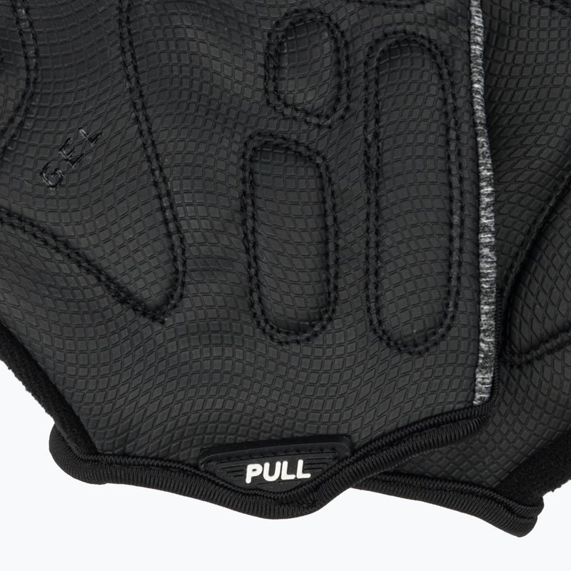 Női kerékpáros kesztyűk Rogelli Essential W black/grey 7