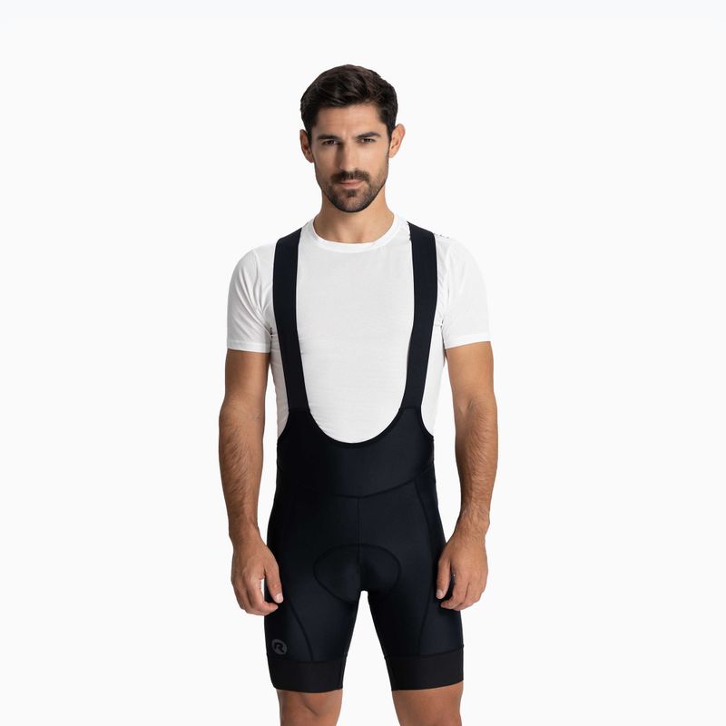 Férfi kerékpáros nadrág Rogelli Essential Bib Short black