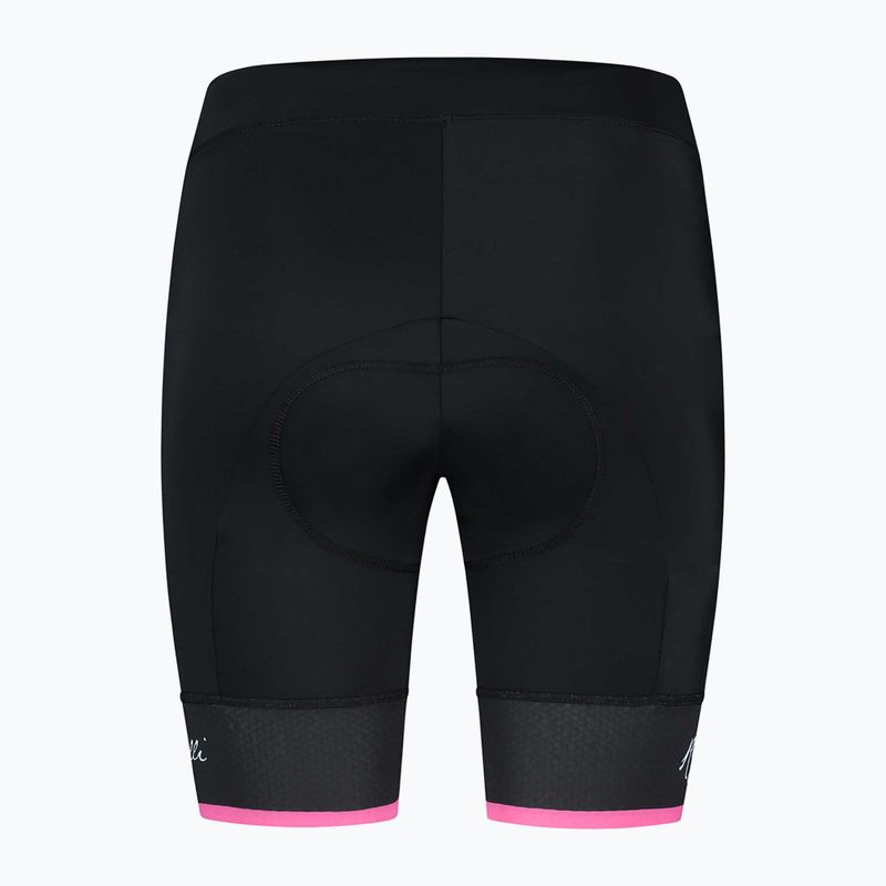 Női kerékpáros rövidnadrág Rogelli Select II black/pink 4