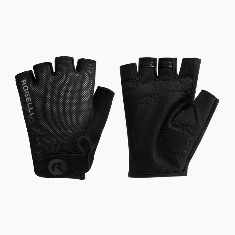 Női kerékpáros kesztyű Rogelli Core black 5