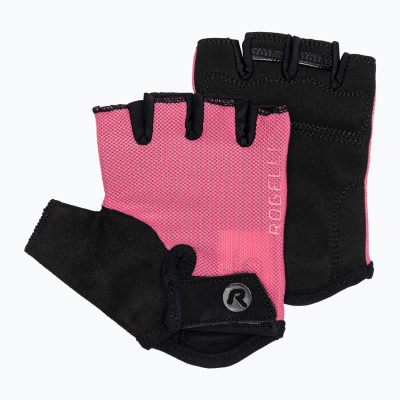 Női kerékpáros kesztyű Rogelli Core pink