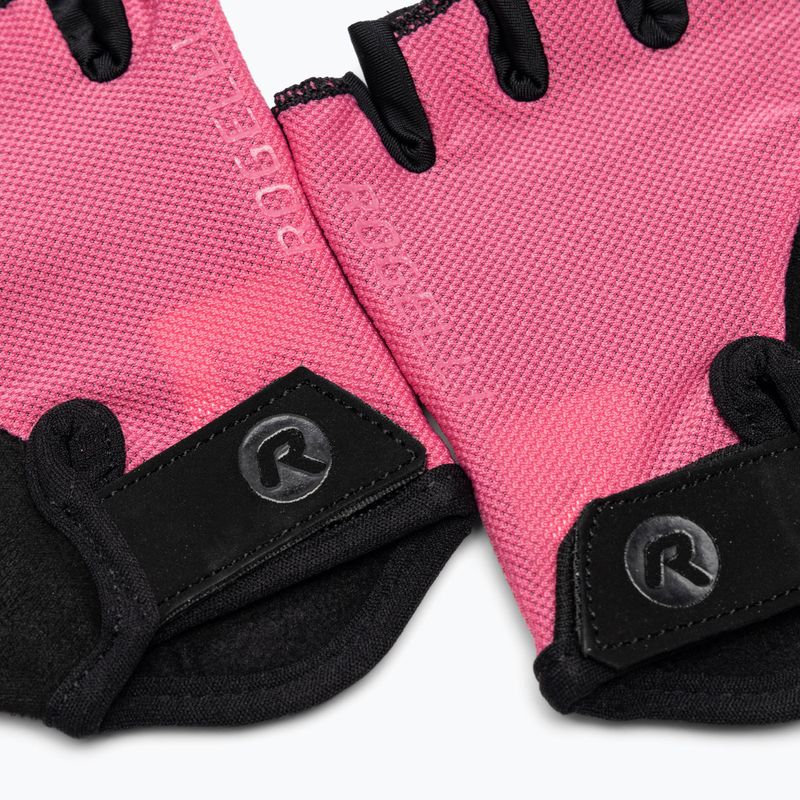 Női kerékpáros kesztyű Rogelli Core pink 5