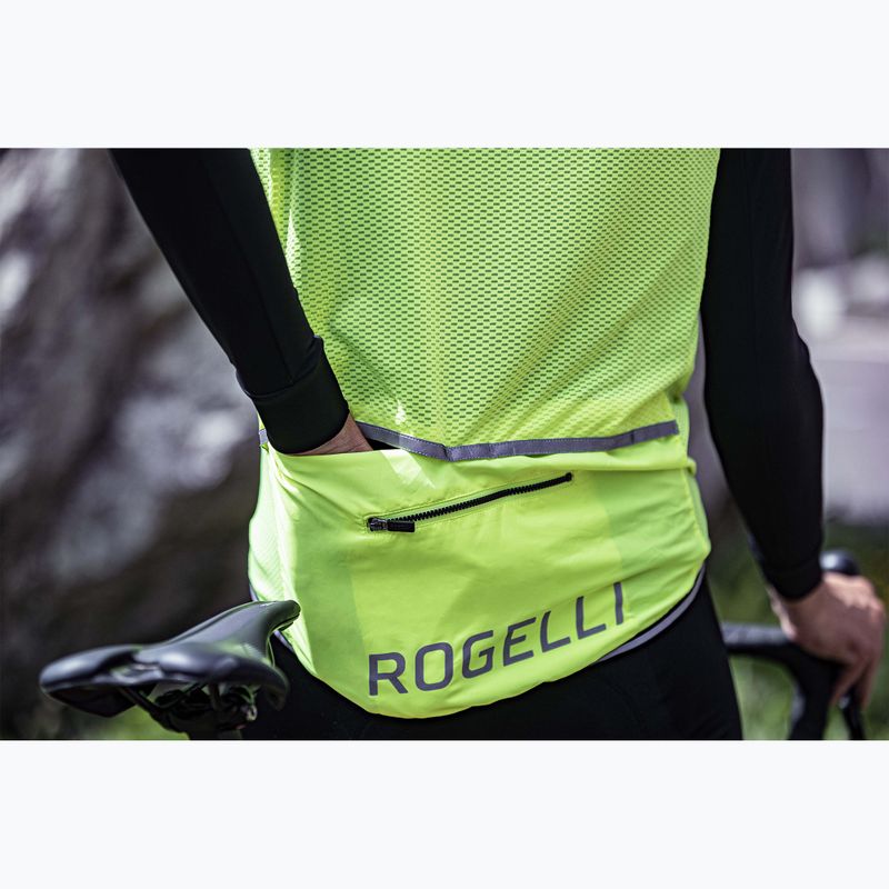 Rogelli Core fluor férfi kerékpáros mellény 12