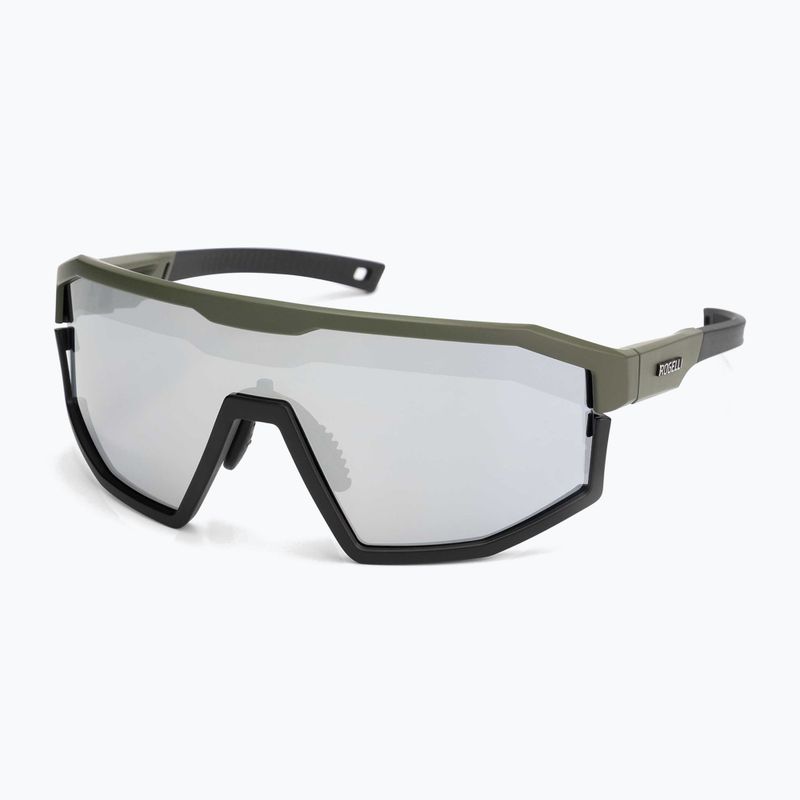 Napszemüveg Rogelli Recon army green/smoke