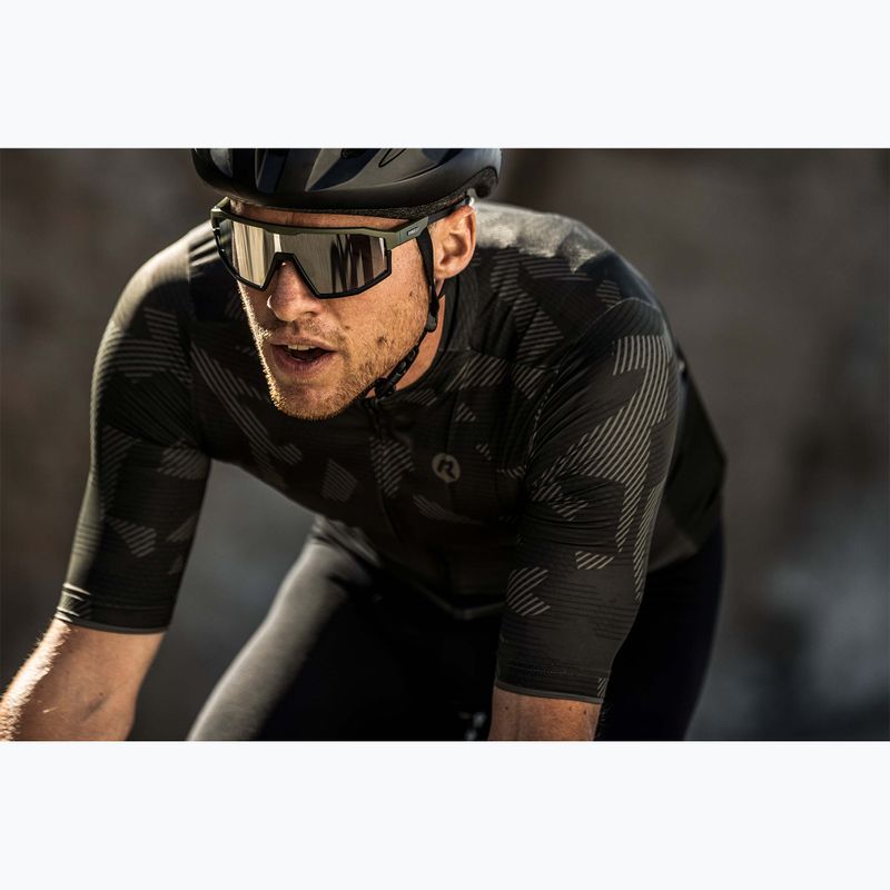 Napszemüveg Rogelli Recon army green/smoke 4