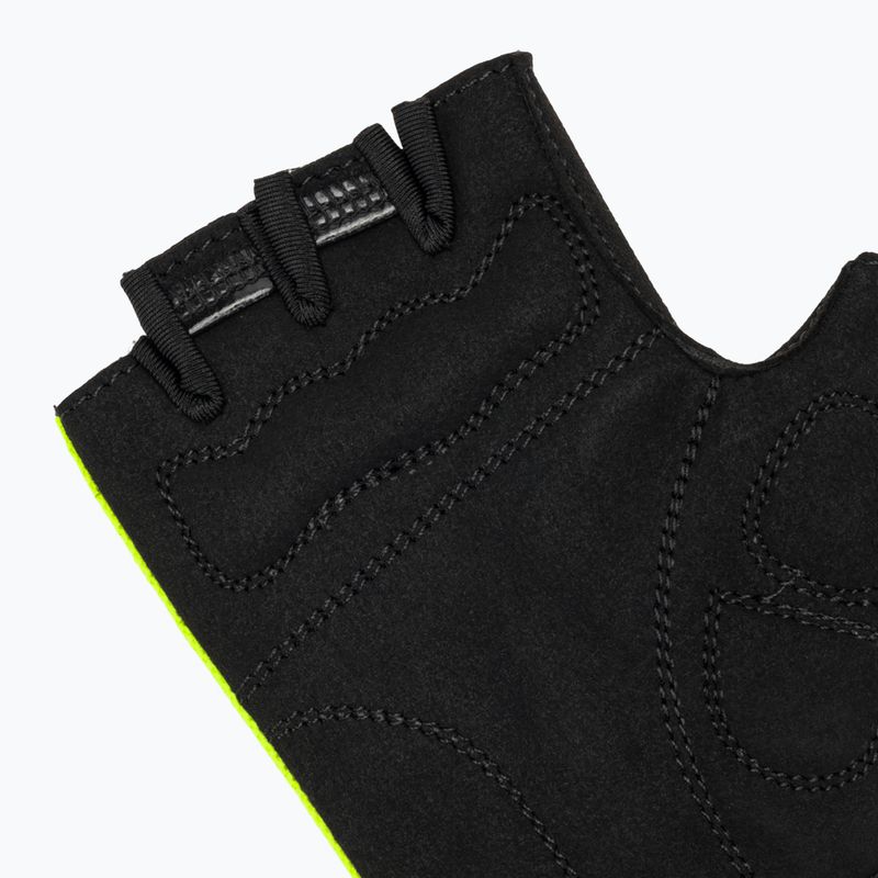 Rogelli Core Jr gyermek kerékpáros kesztyű fluor sárga 6