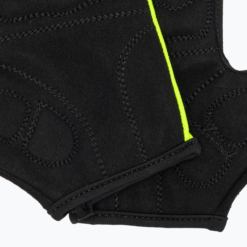 Rogelli Core Jr gyermek kerékpáros kesztyű fluor sárga 7