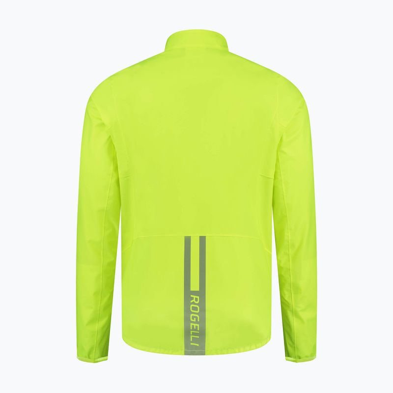 Férfi kerékpáros dzseki Rogelli Distance yellow 4