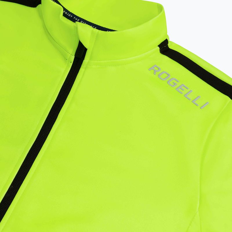 Férfi kerékpáros hosszú ujjú felső Rogelli Core fluor/black 5