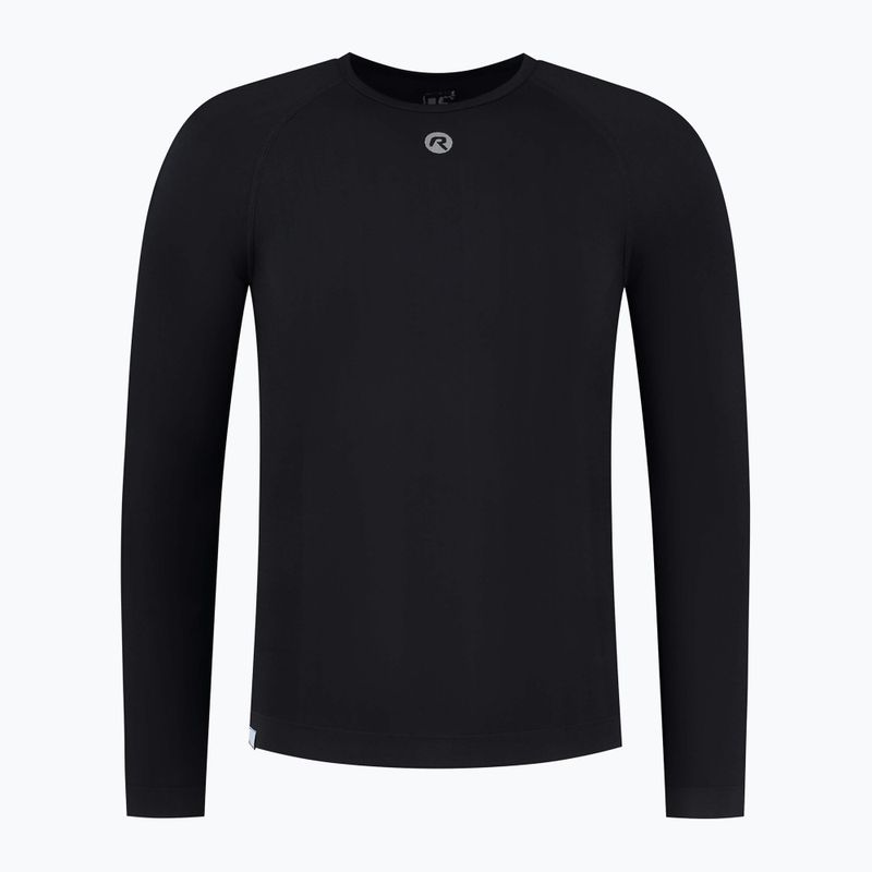 Férfi kerékpáros hosszú ujjú mez Rogelli Essential W black