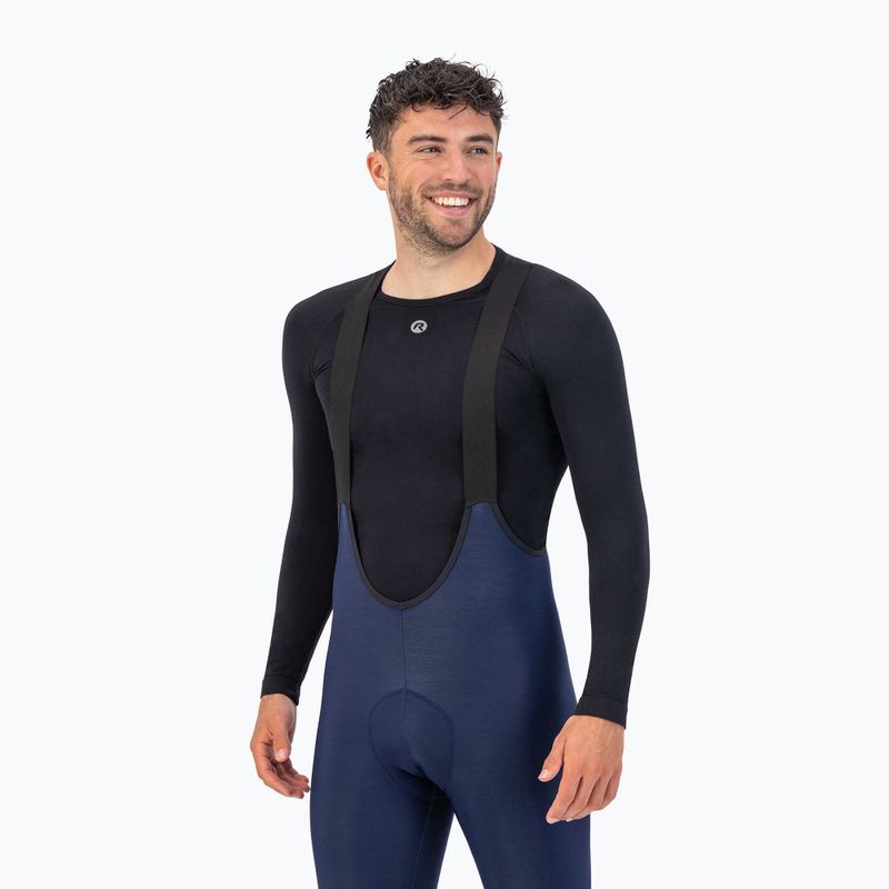 Férfi kerékpáros hosszú ujjú mez Rogelli Essential W black 3