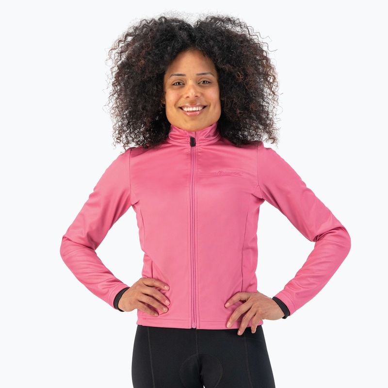 Női kerékpáros dzseki Rogelli Core Winter pink