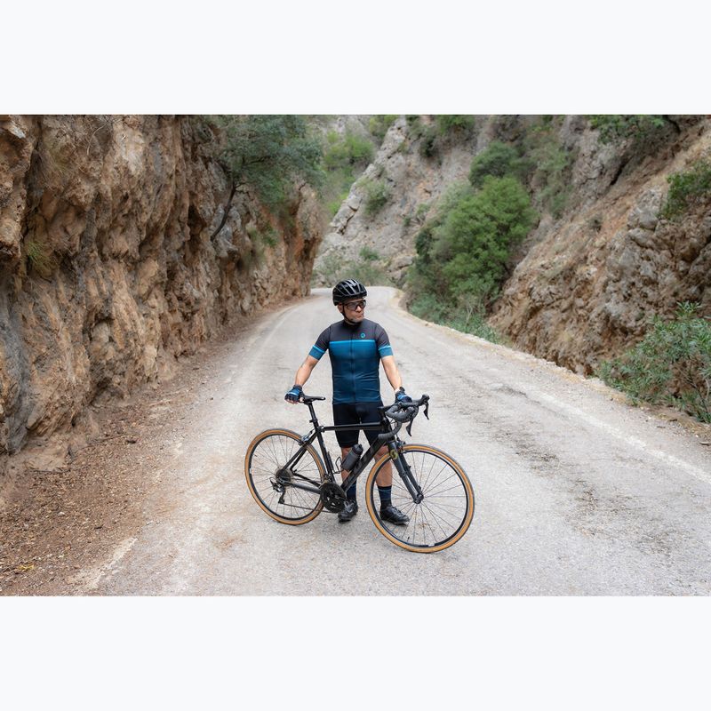 Férfi kerékpáros mez Rogelli Hero II black/blue 6