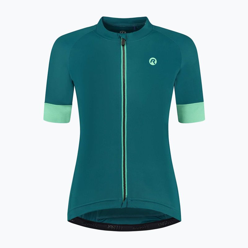 Női kerékpáros póló Rogelli Modesta green/turquoise 3