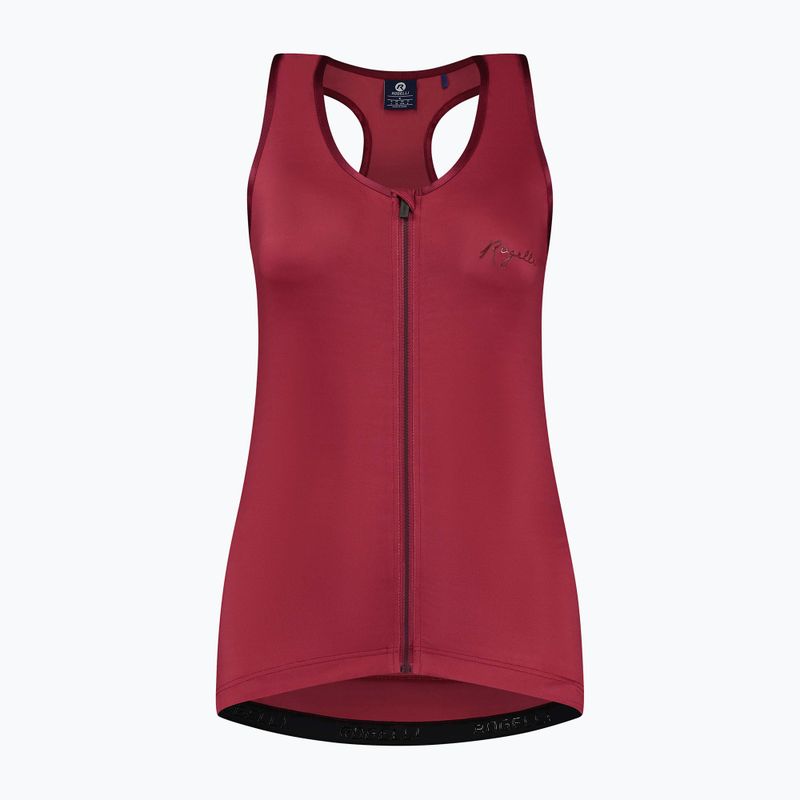 Női kerékpáros trikó Rogelli Abbey Tank Top cerise 3