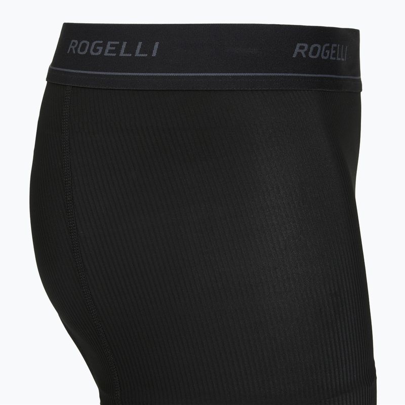 Férfi Rogelli Prime Boxer kerékpáros boxeralsó fekete 4