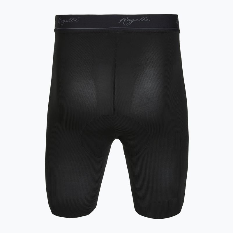 Női kerékpáros boxeralsó Rogelli Prime Boxer W fekete 2