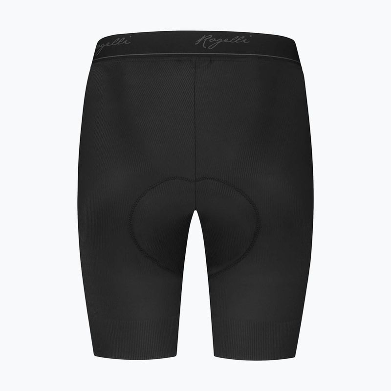 Női kerékpáros boxeralsó Rogelli Prime Boxer W fekete 2